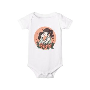 Mommy & Me Floral One-Piece Bodysuit