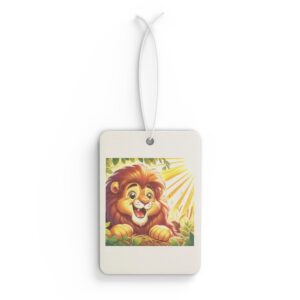 Lion King Car Air Freshener - Cute Animal Scent Accessory, Gift for Kids, Car Decor, Home Fragrance, Jungle Themed Decor