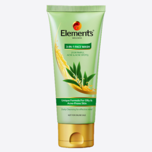Elements Wellness 3 In 1 Face Wash